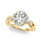Twisted Shank Engagement Ring