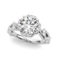 Twisted Shank Engagement Ring