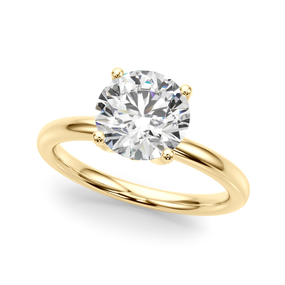 Floral Engagement Ring