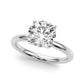Floral Engagement Ring