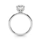 Floral Engagement Ring