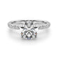 Floral Engagement Ring