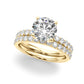Floral Engagement Ring