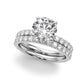 Floral Engagement Ring