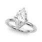 Floral Marquise Engagement Ring