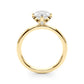 Floral Marquise Engagement Ring
