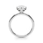 Floral Marquise Engagement Ring