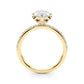 Floral Marquise Engagement Ring