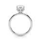 Floral Inspired Pear Engagement Ring