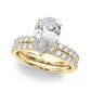 Floral Inspired Pear Engagement Ring