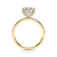 6-Prong Floral Engagement Ring