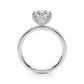 6-Prong Floral Engagement Ring