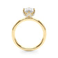 Floral Marquise Engagement Ring