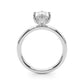 Floral Marquise Engagement Ring