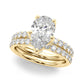 Floral Pear Engagement Ring