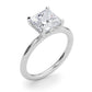 Hidden Halo Princess Cut Engagement Ring