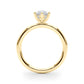 Hidden Halo Marquise Engagement Ring