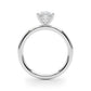 Hidden Halo Marquise Engagement Ring
