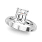 Burnish Set Solitaire Engagement Ring