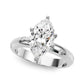 Burnish Set Solitaire Engagement Ring