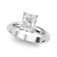 Burnish Set Solitaire Engagement Ring