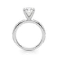 Twisting Contemporary Engagement Ring