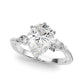 Nature-Inspired Milgrain Engagement Ring