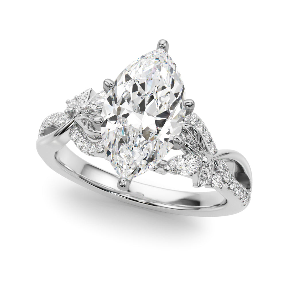 Nature Inspired Engagement Ring