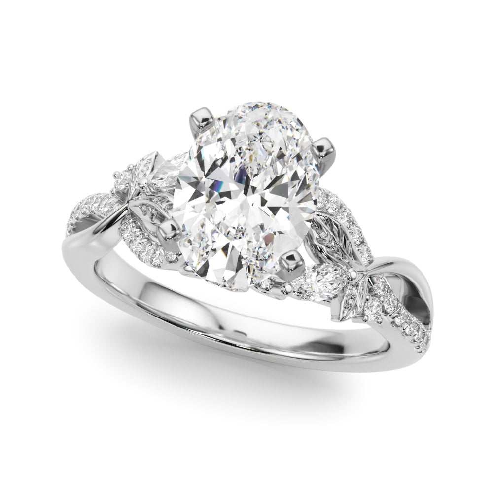 Nature Inspired Engagement Ring