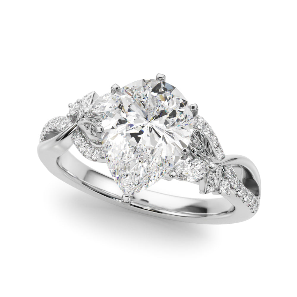 Nature Inspired Engagement Ring