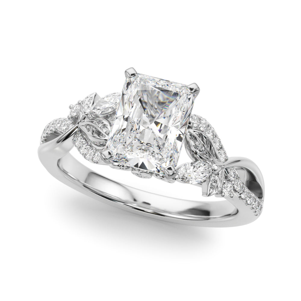Nature Inspired Engagement Ring