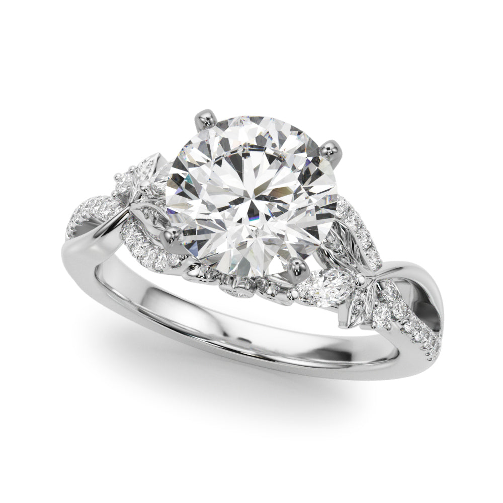 Nature Inspired Engagement Ring