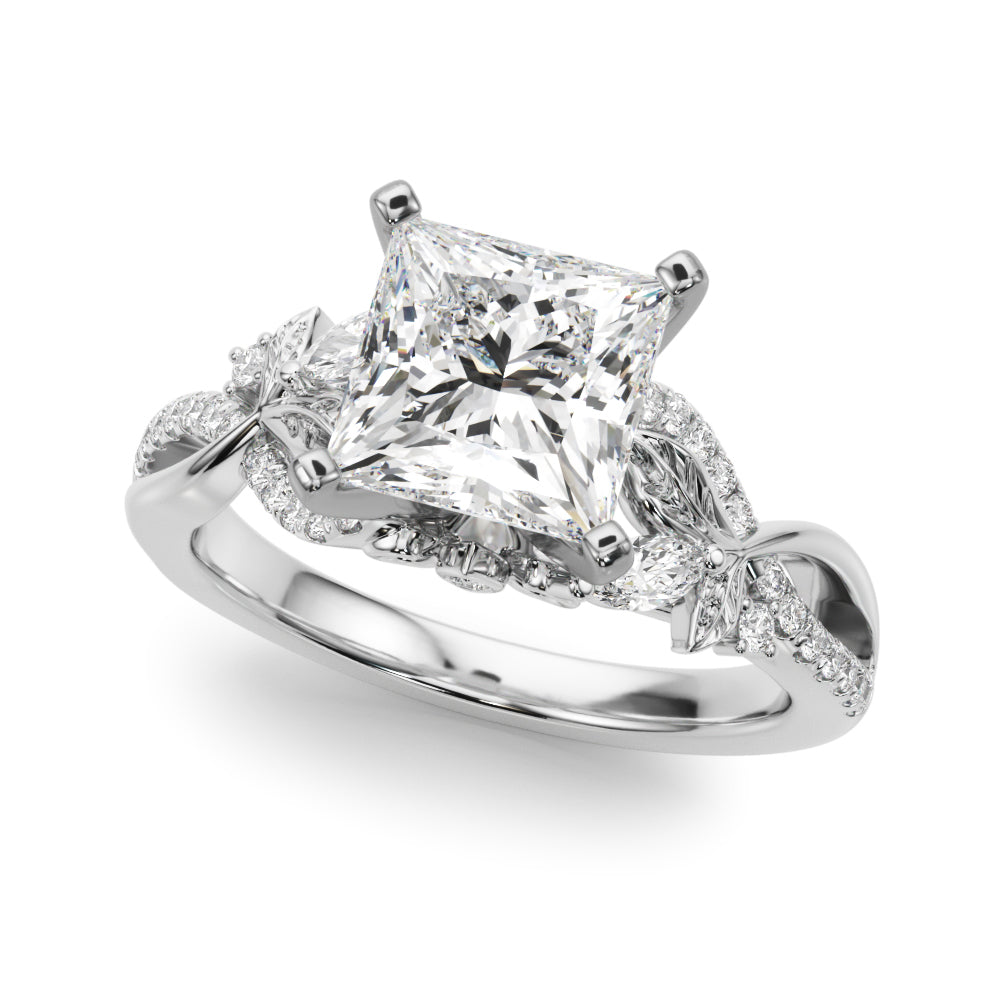Nature Inspired Engagement Ring