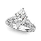 Accented Vintage Inspired Engagement Ring