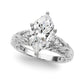 Accented Vintage-Inspired Engagement Ring