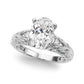 Accented Vintage-Inspired Engagement Ring