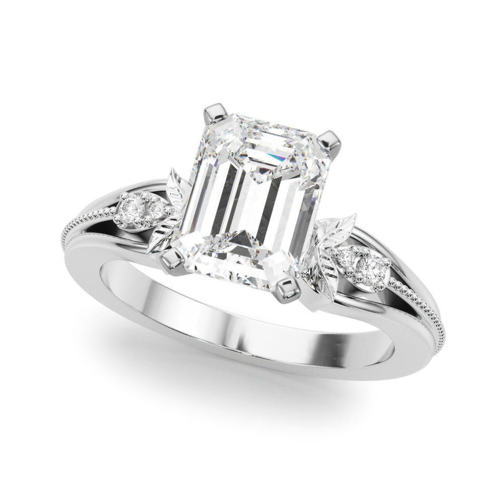 Nature-Inspired Engagement Ring