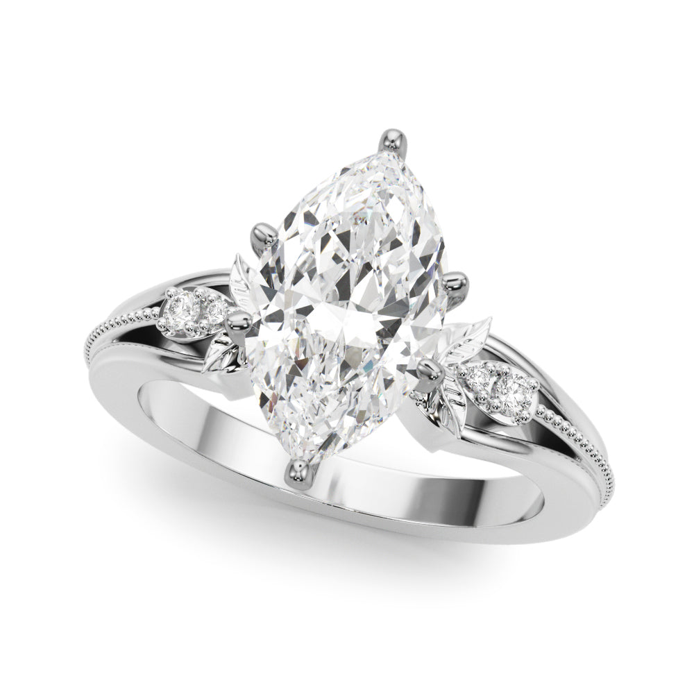 Nature-Inspired Engagement Ring