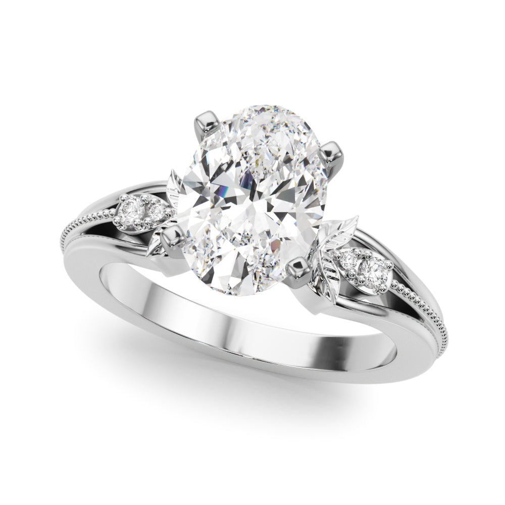 Nature-Inspired Engagement Ring