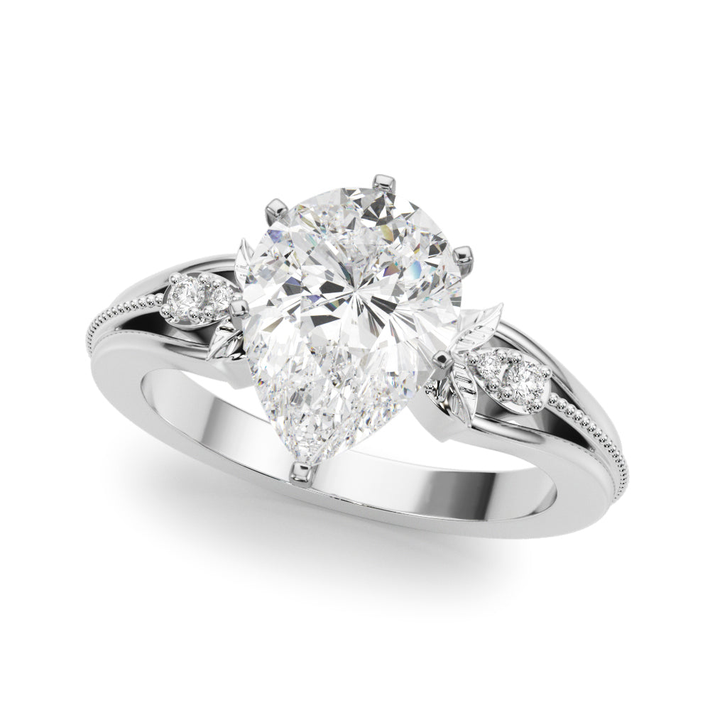 Nature-Inspired Engagement Ring