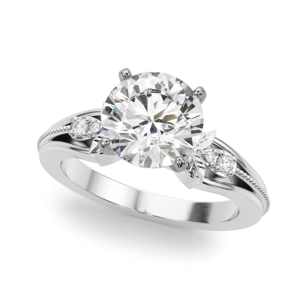Nature-Inspired Engagement Ring