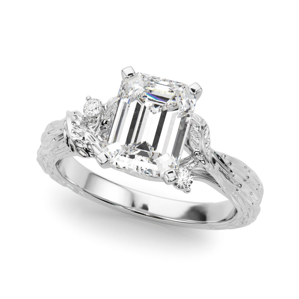 Nature-Inspired Engagement Ring