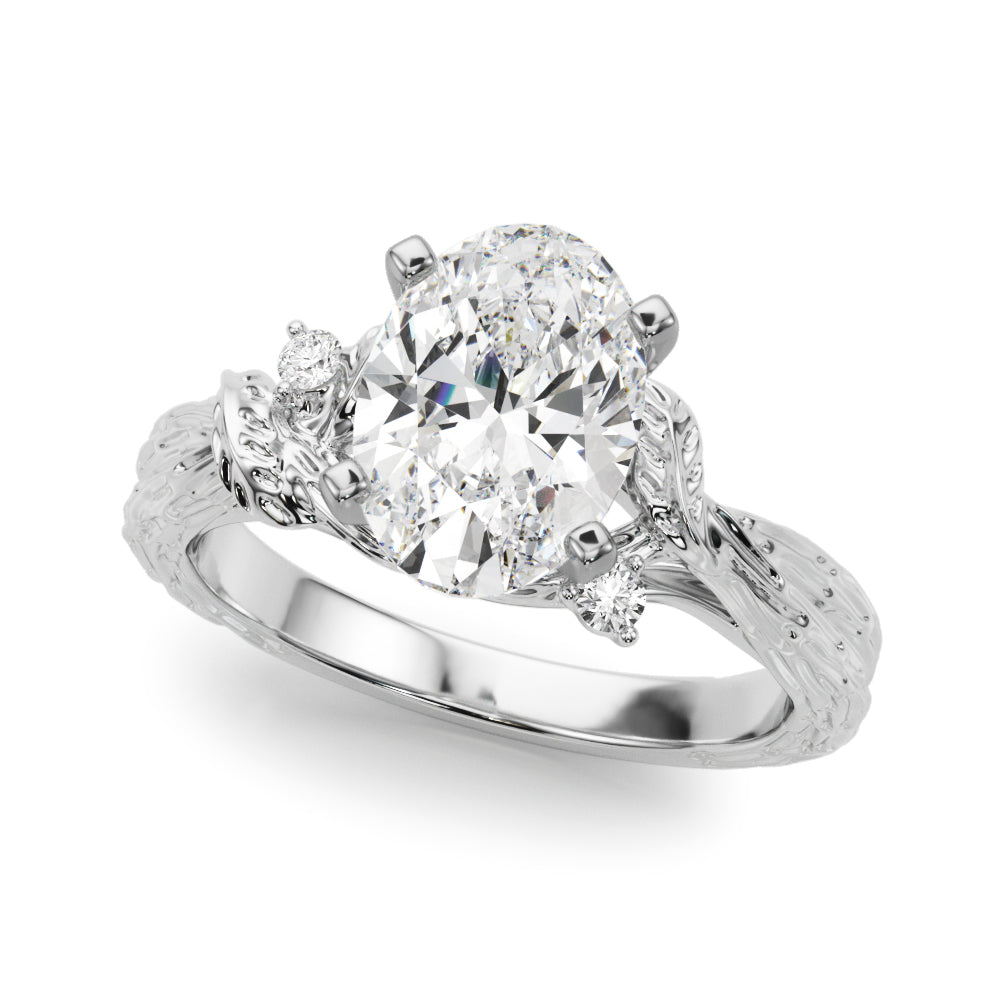 Nature-Inspired Engagement Ring