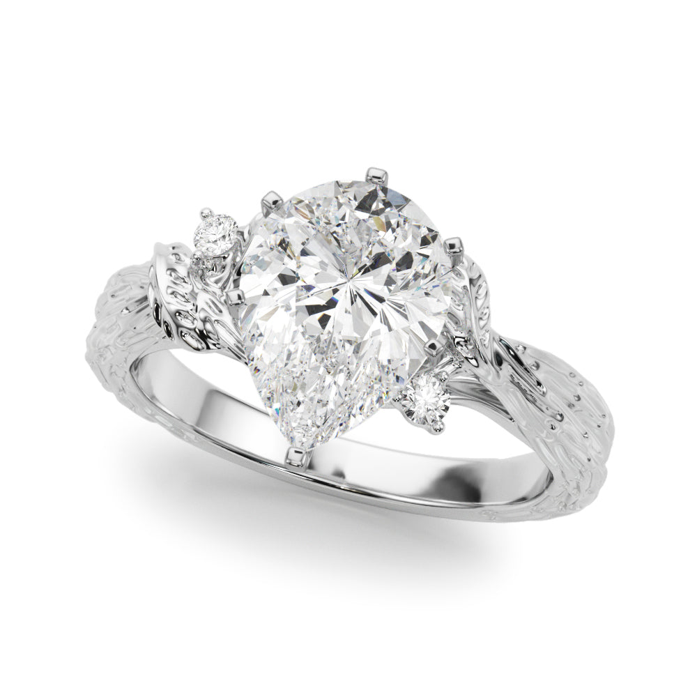 Nature-Inspired Engagement Ring