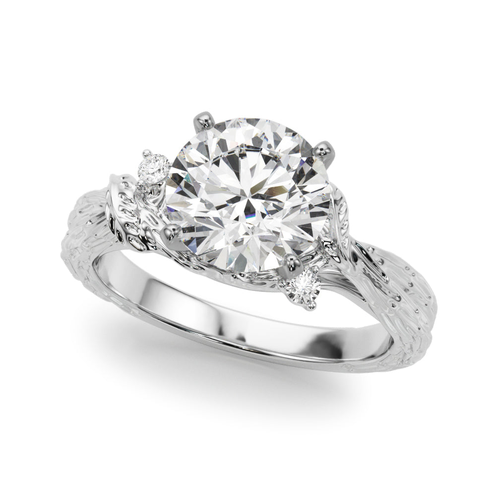 Nature-Inspired Engagement Ring