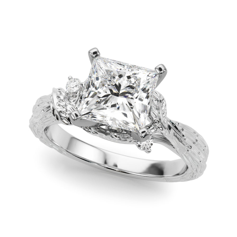Nature-Inspired Engagement Ring