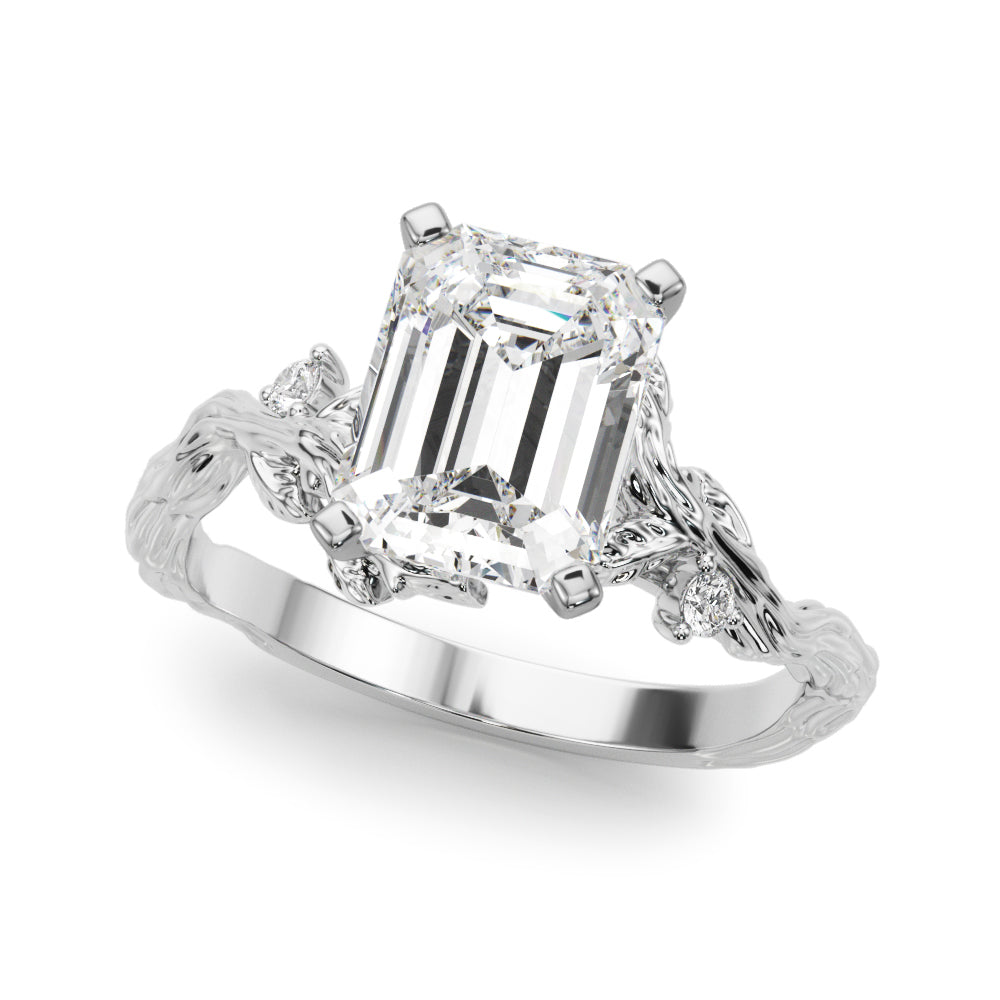 Nature-Inspired Engagement Ring