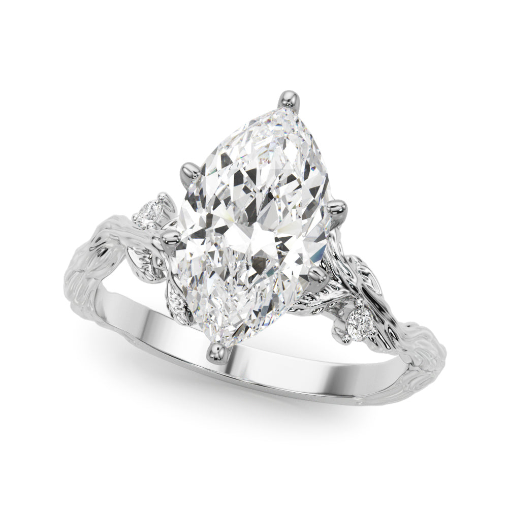 Nature-Inspired Engagement Ring