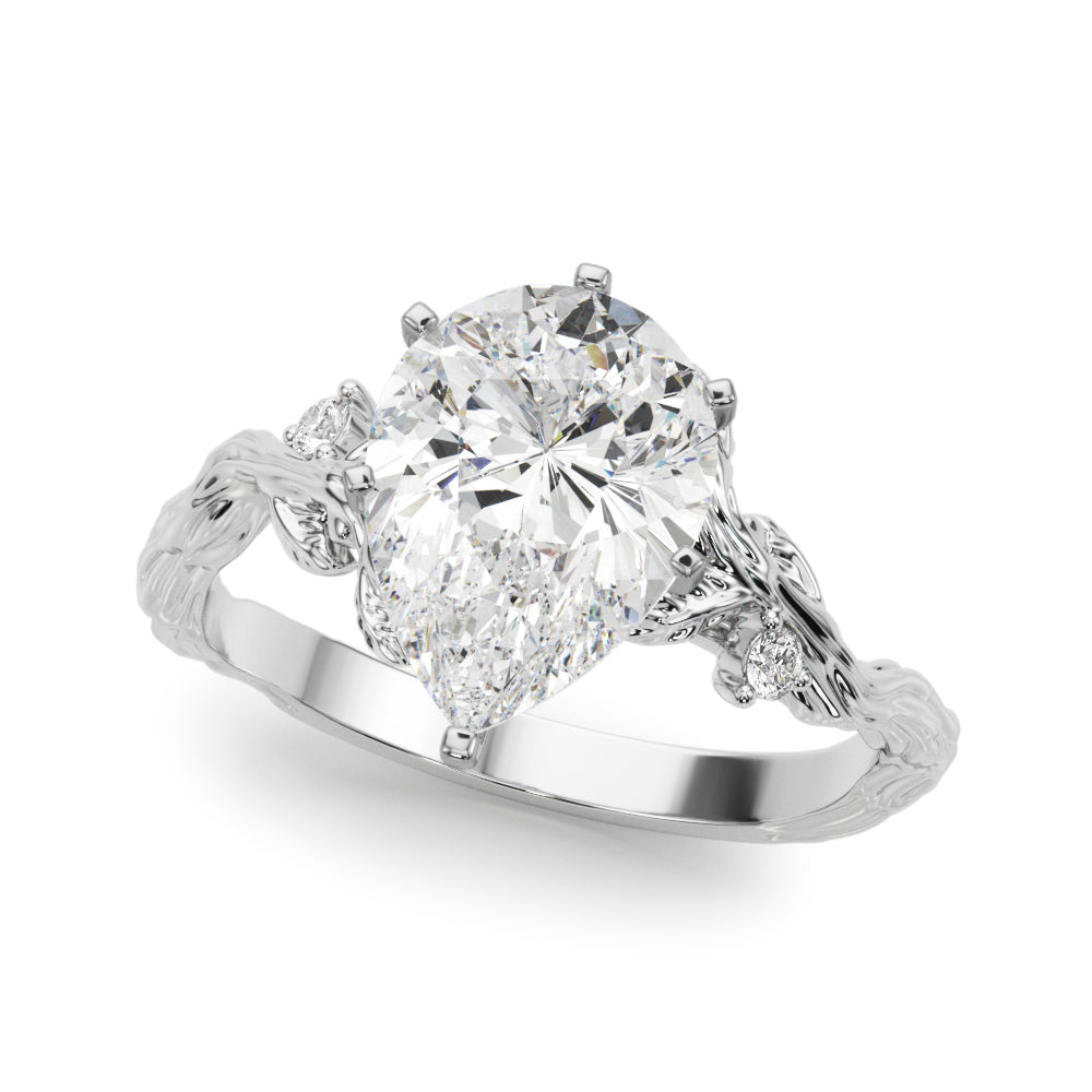 Nature-Inspired Engagement Ring