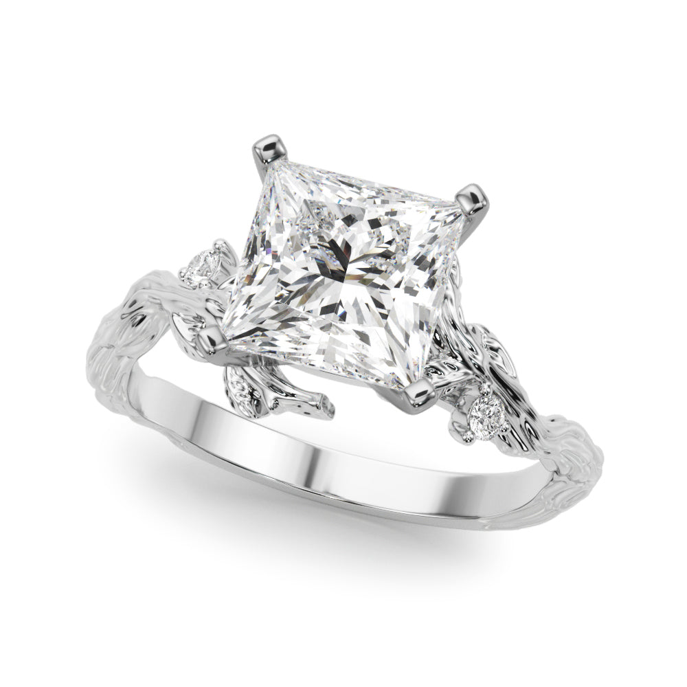 Nature-Inspired Engagement Ring